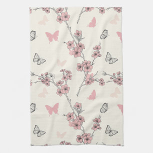 Paño De Cocina Flor de Mariposa Elegante (9)