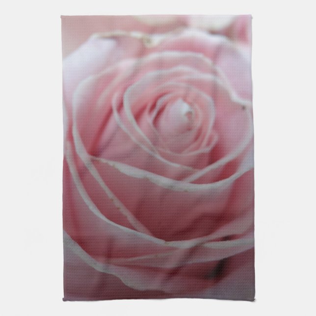 Paño De Cocina Flor de Rosa suave (Vertical)