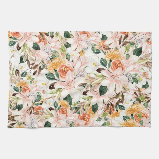 Paño De Cocina Flor de trompeta (Horizontal)