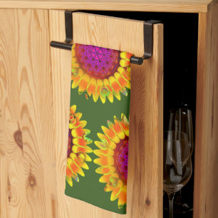 Paño De Cocina Flor De Vida - Flor Geométrica 4
