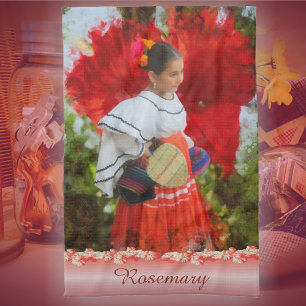 Paño De Cocina Flor Fiesta 2555