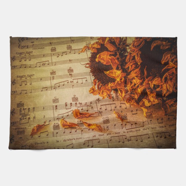 Paño De Cocina Flor infantil para siempre (Horizontal)