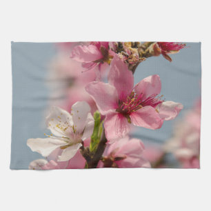 Paño De Cocina Flor sakura, flor japonesa rosa