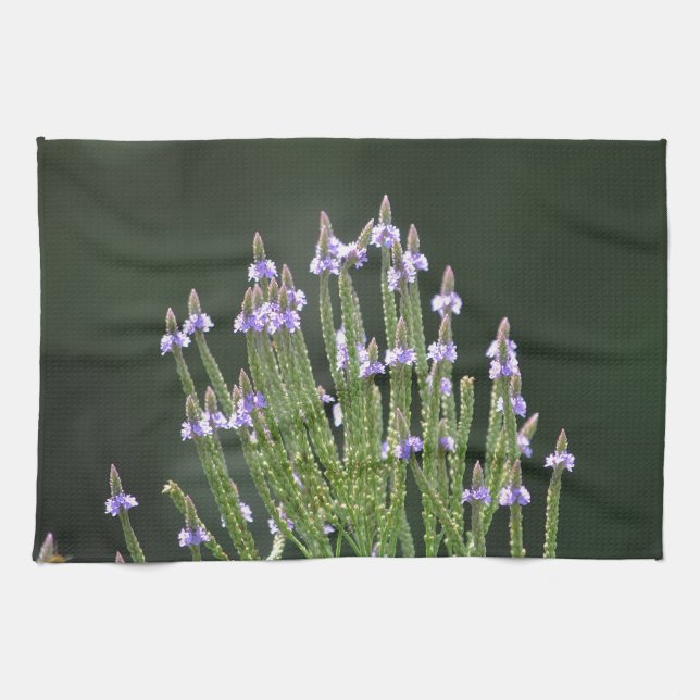 Paño De Cocina Flor violeta (Horizontal)