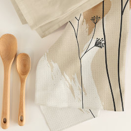 Paño De Cocina Flora neutral