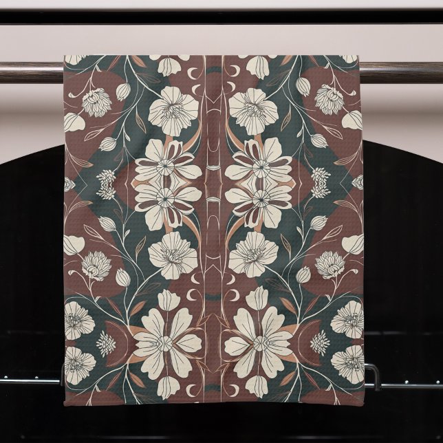 Paño De Cocina Floraciones de Noir de Otoño (Subido por el creador)