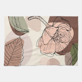 Paño De Cocina Floral