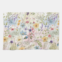Paño De Cocina Floral