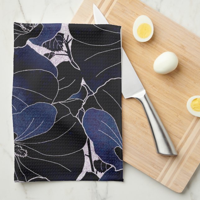 Paño De Cocina Floral (Doblado Cuarto)