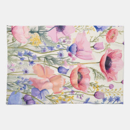 Paño De Cocina Floral