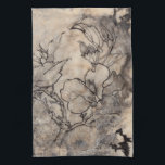 Paño De Cocina Floral de tatuaje I<br><div class="desc">Floral</div>