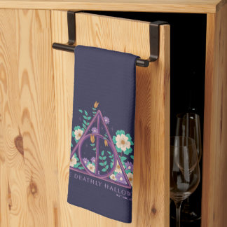 Paño De Cocina Floral Deathly Hallow Graphic