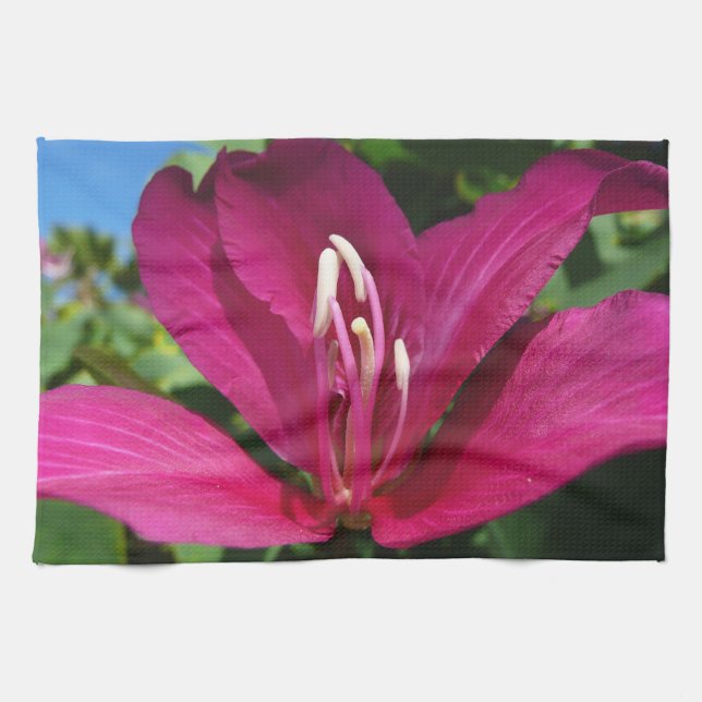 Paño De Cocina Floral tropical (Horizontal)