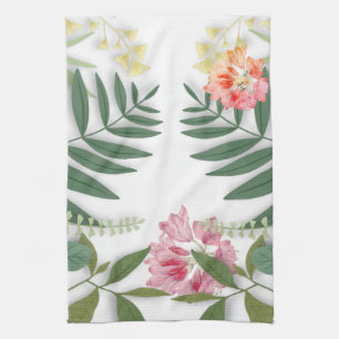 Paño De Cocina Floral tropical
