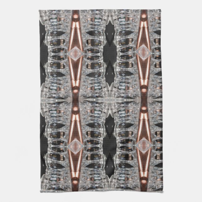 Paño De Cocina Florecimiento de dirección magnética (Vertical)