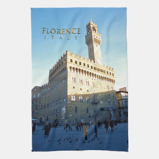 Paño De Cocina Florencia - della Signoria de la plaza (Vertical)