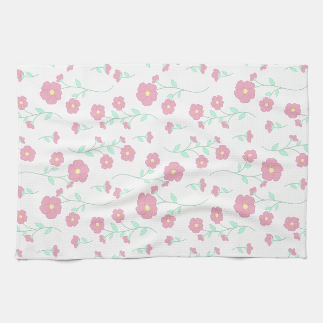 Paño De Cocina Flores (Horizontal)
