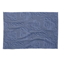Flores Acuarela Vintage Azules