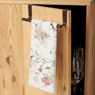 Paño De Cocina Flores acuáticas de primavera