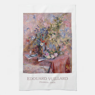 Paño De Cocina Flores de 1906 por Edouard Vuillard