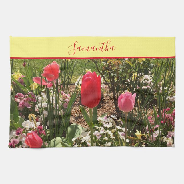 Paño De Cocina Flores de bonito (Horizontal)