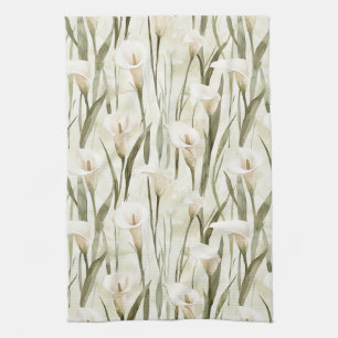 Paño De Cocina Flores de bonito Calla Lilly