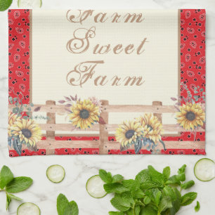 Paño De Cocina Flores de campo en el Personalizado de impresión d