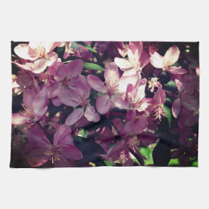 Paño De Cocina Flores de cerezo rosa