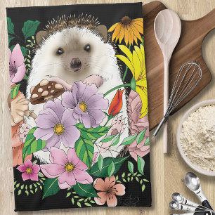 Paño De Cocina Flores de edgehog