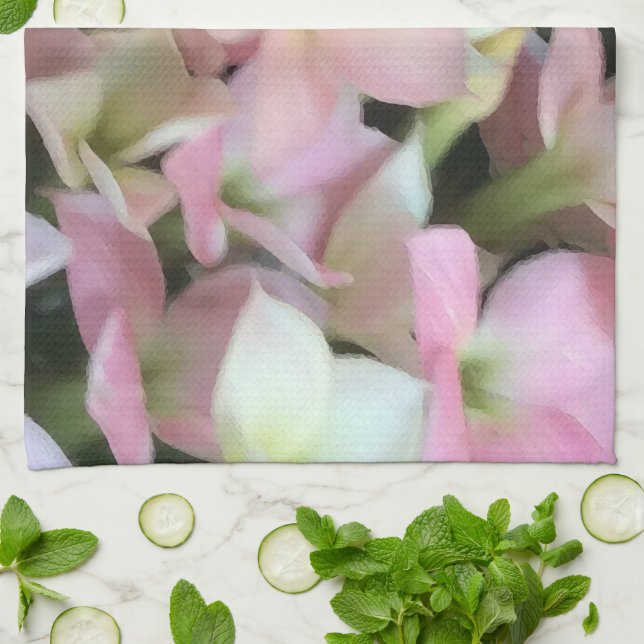 Paño De Cocina Flores de Kalanchoe (Doblado)