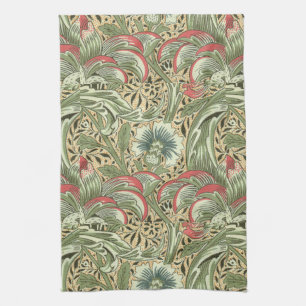 Paño De Cocina Flores de níquel de William Morris
