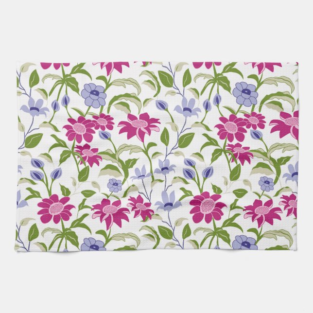 Paño De Cocina Flores de primavera (Horizontal)