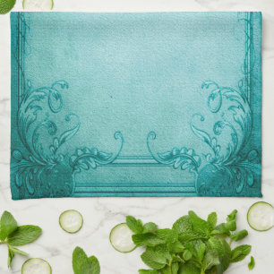 Paño De Cocina Flores de Rosa floral victorianas y elegante perga