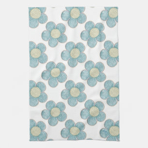 Paño De Cocina Flores de verano