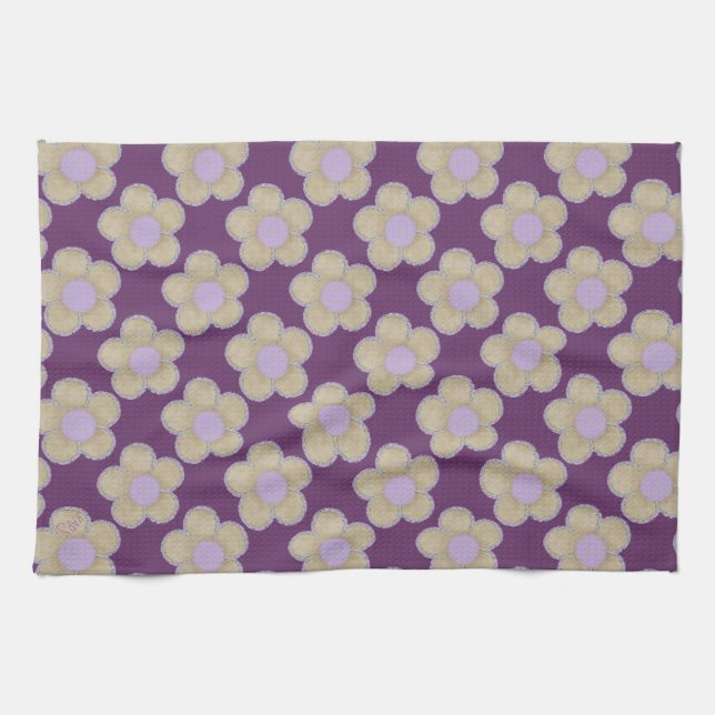 Paño De Cocina Flores de verano (Horizontal)