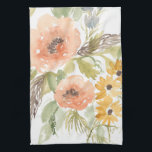 Paño De Cocina Flores de verano tardías I<br><div class="desc">Flores de verano tardías I por Jennifer Goldberger</div>