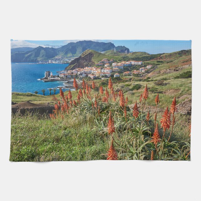 Paño De Cocina Flores | Isla Madeira Portugal (Horizontal)