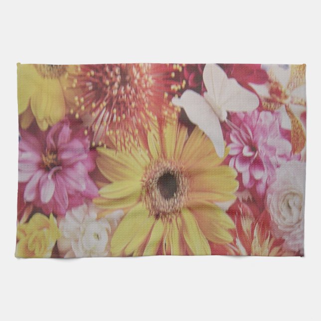 PAÑO DE COCINA FLORES MÚLTIPLES (Horizontal)