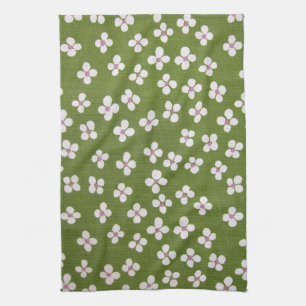 Paño De Cocina Flores pequeñas, diseño japonés