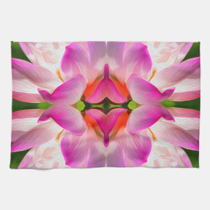 Paño De Cocina FLORES PURPLE - Arte Fractal -