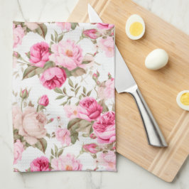 Paño De Cocina Flores, rosas añejos, rosas rosas rosas