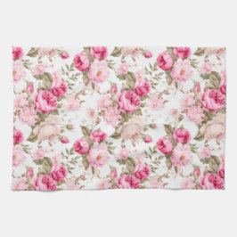 Paño De Cocina Flores, rosas añejos, rosas rosas rosas