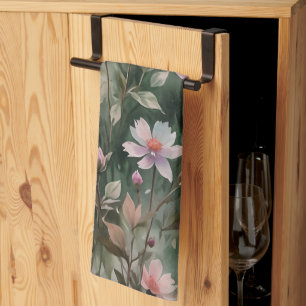 Paño De Cocina Flores silvestres de bonito