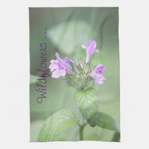 Paño De Cocina Flores violetas