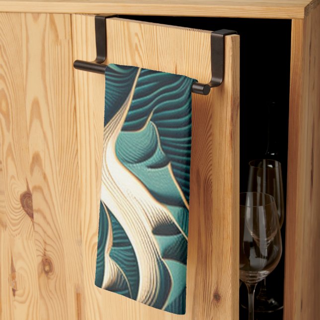 Paño De Cocina Flowing Harmony (Pliegue de tercios)