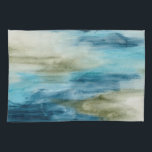 Paño De Cocina Flujo oceánico II<br><div class="desc">Decoración del hogar</div>