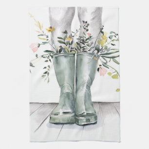 Paño De Cocina Flujo y crecimiento II