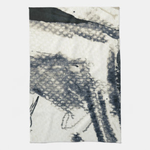 Paño De Cocina Fondo abstracto del grunge, textura de la tinta. 3