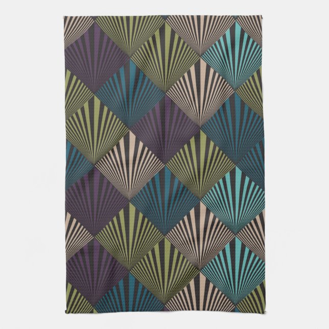 Paño De Cocina Fondo del arte pop (Vertical)