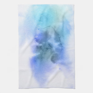 Paño De Cocina Fondo pintado a mano 9 de la acuarela abstracta